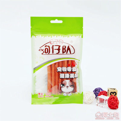 【狗仔隊(duì)寵物零食100G寵物牛肉條狗狗訓(xùn)練寶貝肉干肉條零食廠家批發(fā)n1001】臺州市黃巖糖糖寵物用品廠 - 產(chǎn)品庫